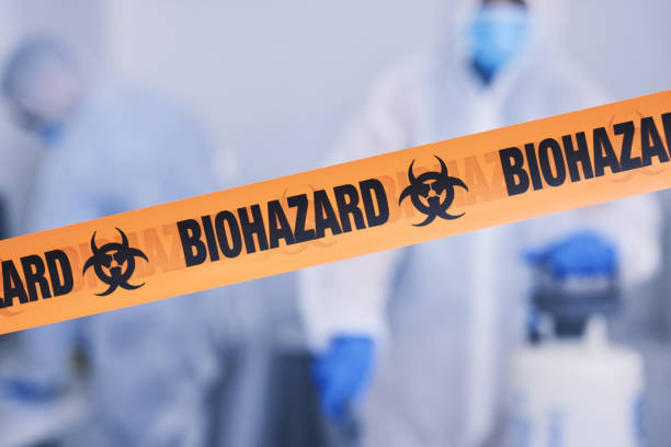 Professional Biohazard technician working in Newport, NJ